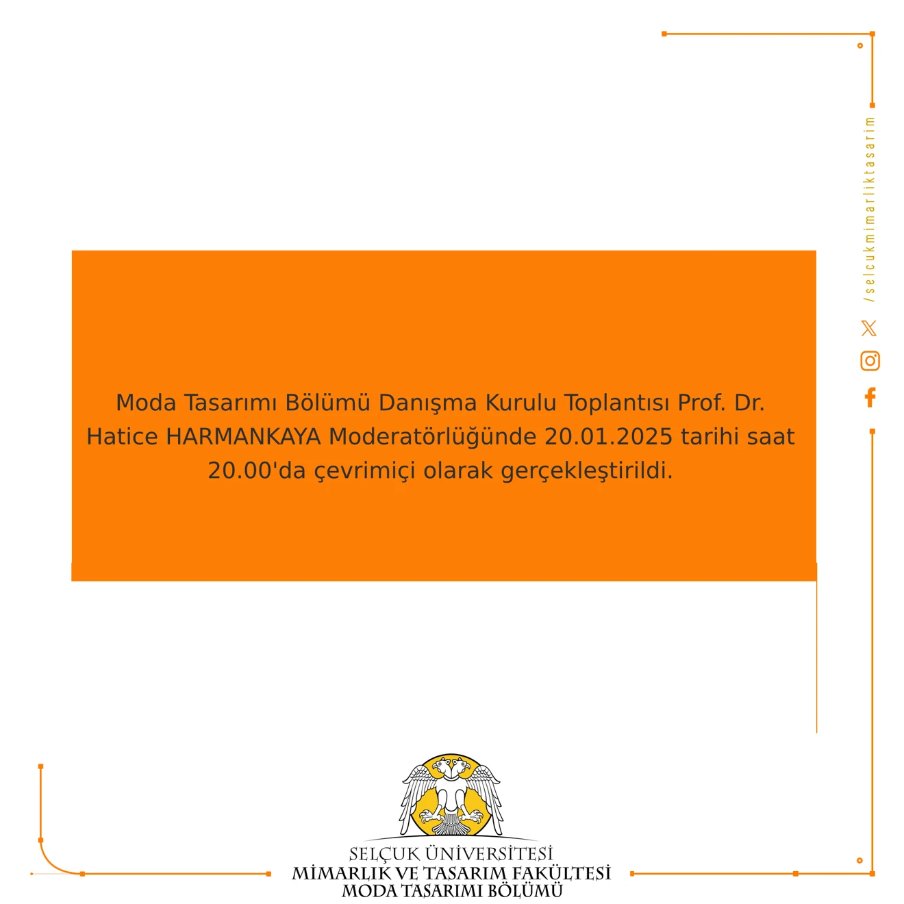 Danışma Kurulu Toplantısı / 20.01.2025 